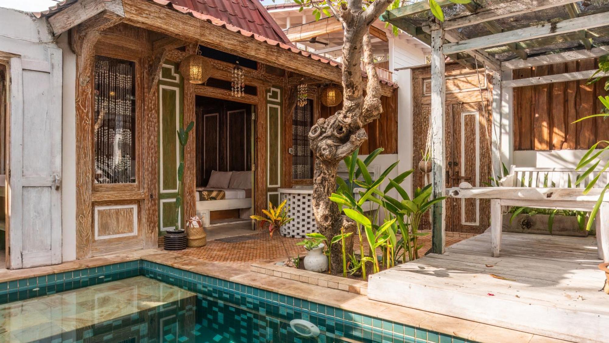 Jawa House Private Villas Gili Trawangan Exterior foto